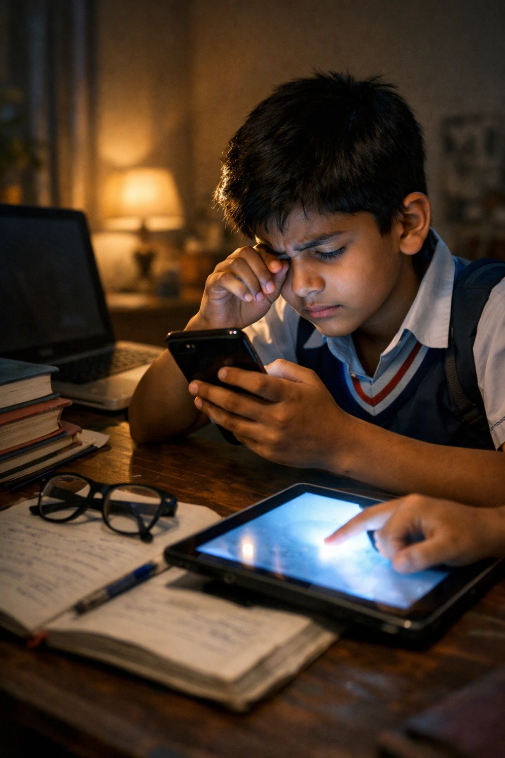 excessive screen time contributing to myopia in children